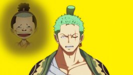 Desktop wallpaper. Roronoa Zoro & Momonosuke Kozuki