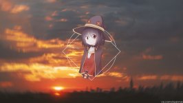 Desktop wallpaper. Megumin