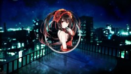 Desktop wallpaper. Tokisaki Kurumi