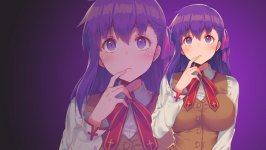 Desktop wallpaper. Sakura Matou