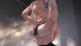 Desktop wallpaper. Kashiwazaki Sena
