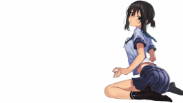 Desktop wallpaper. Fubuki KanColle