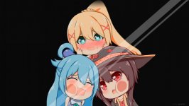 Desktop wallpaper. KonoSuba