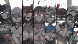 Desktop wallpaper. Akagi, Kaga, Zuikaku, Soryuu, Shoukaku & Hiryuu