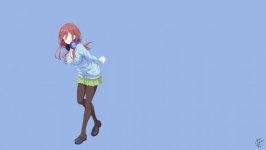 Desktop wallpaper. Miku Nakano