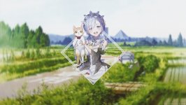 Desktop wallpaper. Rem