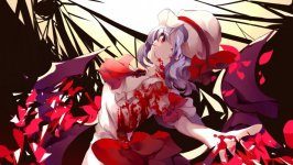 Desktop wallpaper. Remilia Scarlet