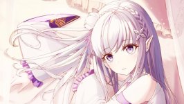 Desktop wallpaper. Emilia