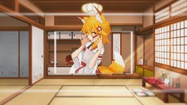 Desktop wallpaper. Sewayaki Kitsune no Senko-san