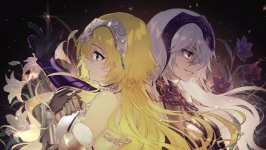 Desktop wallpaper. Jeanne d'Arc & Avenger
