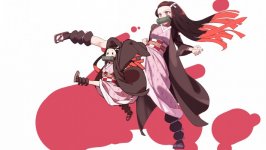 Desktop wallpaper. Nezuko Kamado