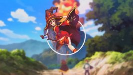 Desktop wallpaper. Megumin