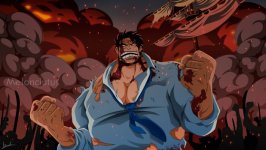 Desktop wallpaper. Monkey D. Garp