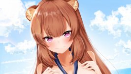 Desktop wallpaper. Raphtalia