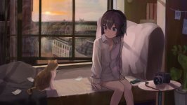 Desktop wallpaper. Anime. ID:123514