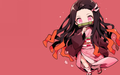 Desktop wallpaper. Kamado Nezuko