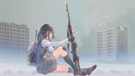 Desktop wallpaper. Anime. ID:123828
