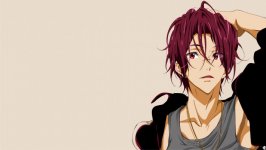 Desktop wallpaper. Rin Matsuoka
