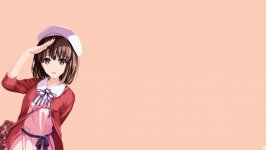 Desktop wallpaper. Megumi Katou