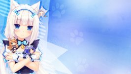Desktop wallpaper. Nekopara
