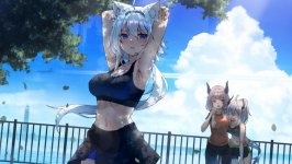 Desktop wallpaper. Anime. ID:124637