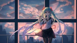 Desktop wallpaper. Vocaloid