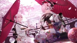 Desktop wallpaper. Anime. ID:124889