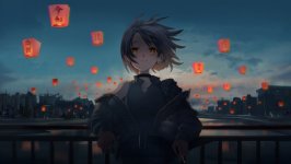 Desktop wallpaper. Anime. ID:124958