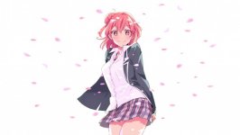Desktop wallpaper. Yui Yuigahama