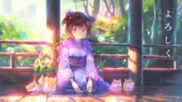 Desktop wallpaper. Anime. ID:125885