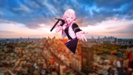 Desktop wallpaper. Inori Yuzuriha