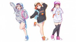 Desktop wallpaper. Takami Chika, Sakurauchi Riko & Watanabe You