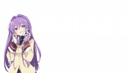 Desktop wallpaper. Fujibayashi Kyou