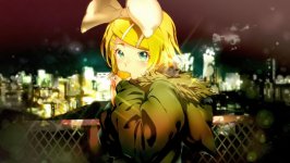 Desktop wallpaper. Rin Kagamine