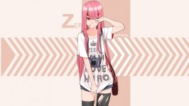 Desktop wallpaper. Zero Two