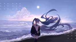Desktop wallpaper. Hatsune Miku