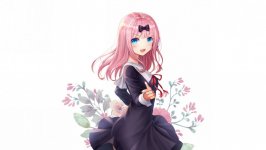 Desktop wallpaper. Chika Fujiwara