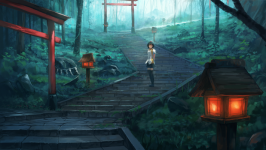 Desktop wallpaper. Anime. ID:130023