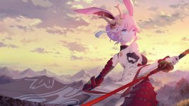 Desktop wallpaper. Yae Sakura