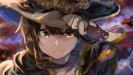 Desktop wallpaper. Megumin