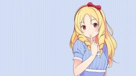 Desktop wallpaper. Elf Yamada