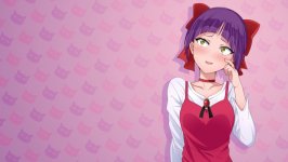Desktop wallpaper. Neko Musume