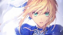 Desktop wallpaper. Saber