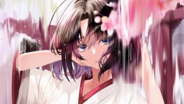 Desktop wallpaper. Ryougi Shiki