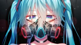 Desktop wallpaper. Hatsune Miku