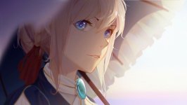 Desktop wallpaper. Violet Evergarden