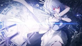 Desktop wallpaper. Sakuya Izayoi