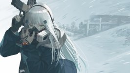 Desktop wallpaper. HK416