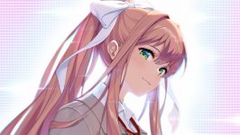 Desktop wallpaper. Monika