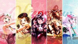Desktop wallpaper. BanG Dream!